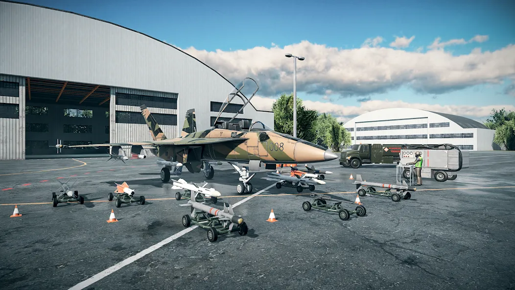 Скачать Sky Combat: War Planes Online на телефон — Много денег и бессмертие — скриншот 3 Скачать Sky Combat: War Planes Online на телефон — Много денег и бессмертие — скриншот 3