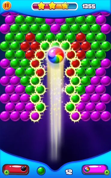 Bubble Shooter 2 (Мод Много жизней и без рекламы) — скриншот 2 Bubble Shooter 2 (Мод Много жизней и без рекламы) — скриншот 2