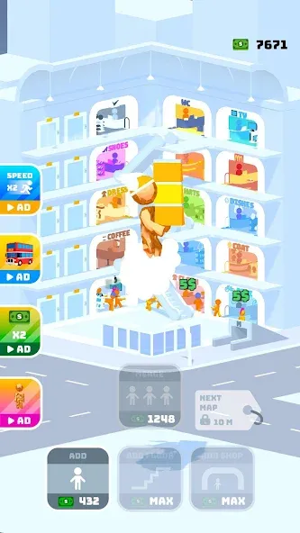 Shopping Mania MOD — Много денег на Андроид — скриншот 3