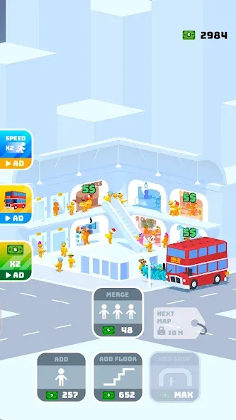 Shopping Mania MOD — Много денег на Андроид — скриншот 4
