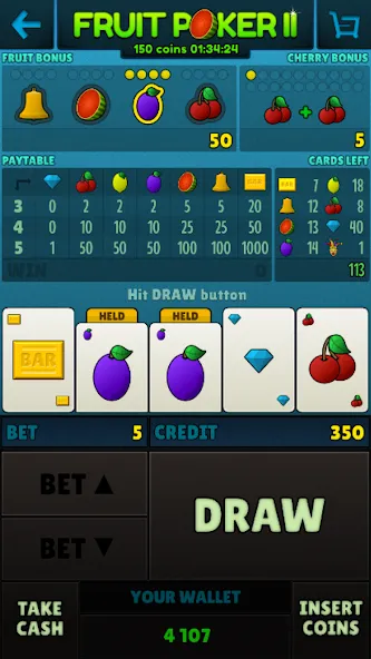 American Poker 90's Casino (Мод Много денег) — скриншот 5