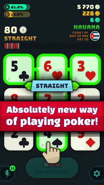 Скачать Merge Poker с модом — Много денег и без рекламы — скриншот 4