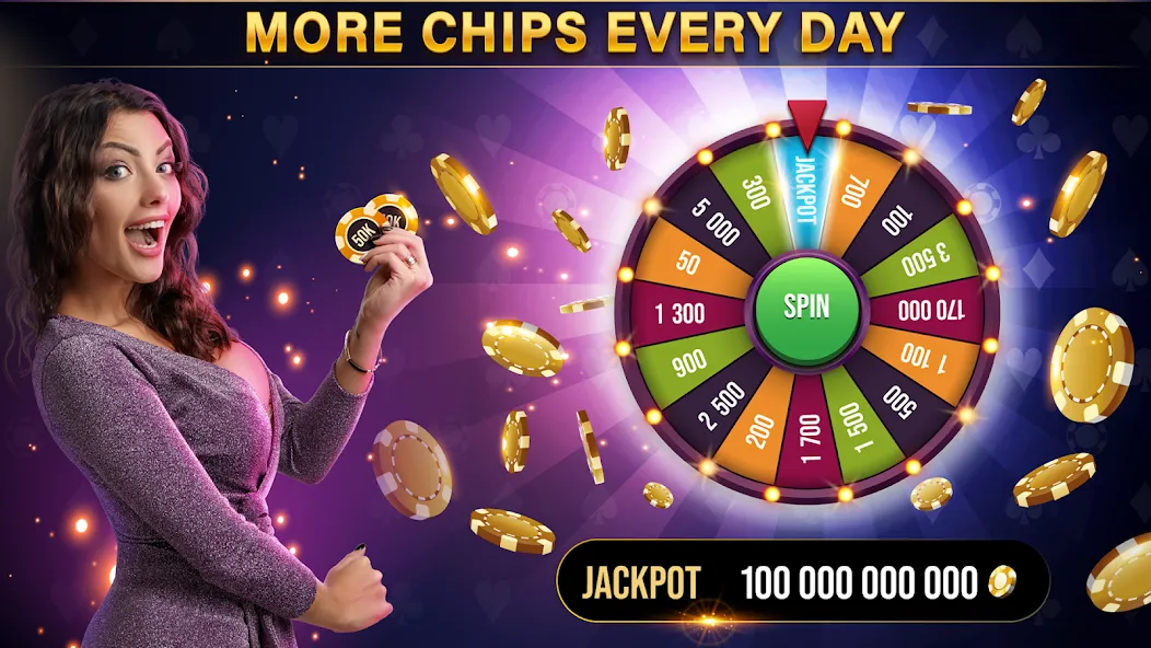 Взлом Poker Tour: Texas Holdem World — Много денег — скриншот 3