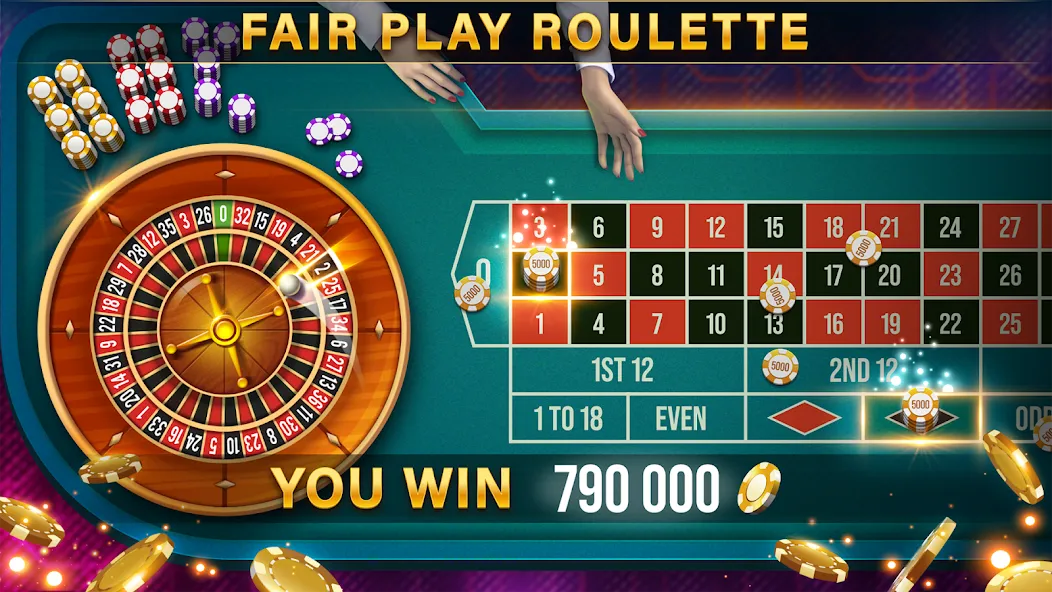 Roulette All Star: Casino Game — Много денег — скриншот 1