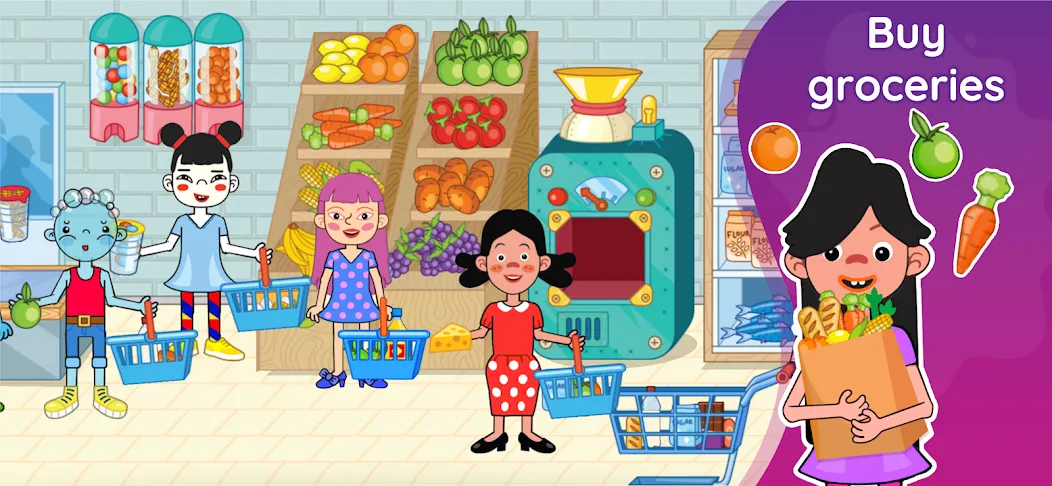 Взломанная SKIDOS Preschool Learning Game на Андроид — Все открыто — скриншот 1