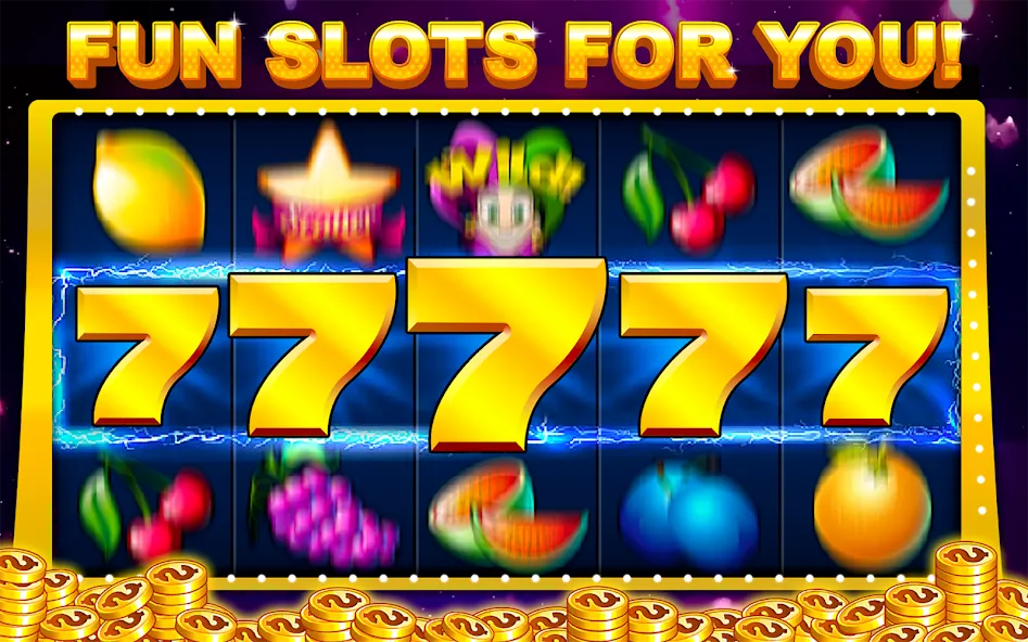 Скачать Slots - Slot machines (Мод: Много денег) на Андроид — скриншот 1 Скачать Slots - Slot machines (Мод: Много денег) на Андроид — скриншот 1