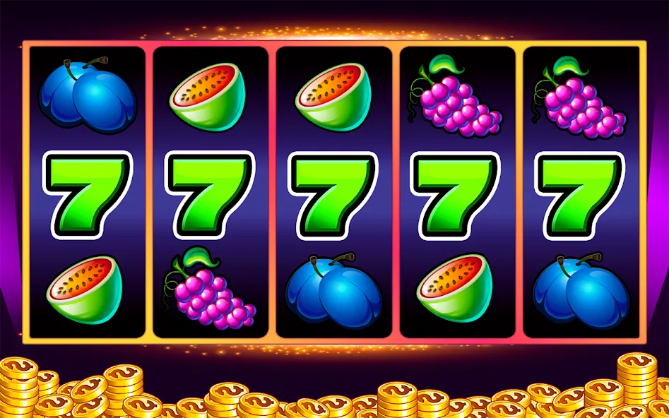 Скачать Slots - casino slot machines (Мод: Много денег) на Андроид — скриншот 4