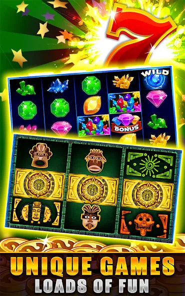 Скачать взлом Golden Slots: Casino games на Андроид — Много денег — скриншот 4