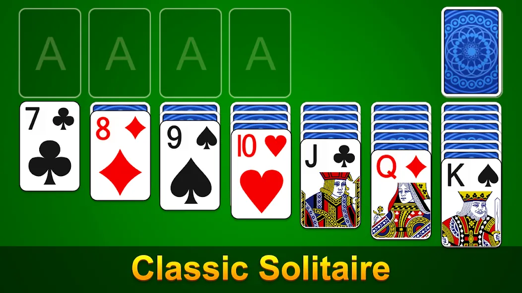 Скачать Solitaire - Classic Card Game — Без рекламы — скриншот 1