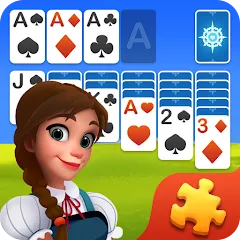 Solitaire Jigsaw Puzzle MOD — Все пазлы открыты и без рекламы на Андроид