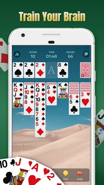 Solitaire - Classic Card Games — Мод: Без рекламы — скриншот 4