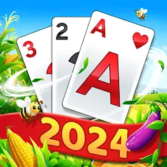 Скачать Solitaire Tripeaks - Farm Trip с модом — Много денег и без рекламы