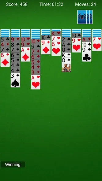 Spider Solitaire - Card Games — Взломанная версия (Без рекламы) — скриншот 3 Spider Solitaire - Card Games — Взломанная версия (Без рекламы) — скриншот 3
