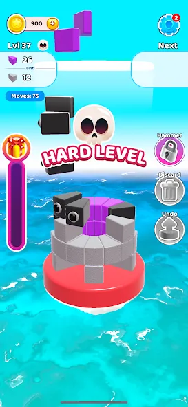 Скачать Color Wall 3D: Brain Puzzle на Андроид — Много денег — скриншот 5