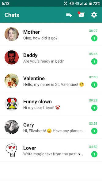 Скачать Love Story Chat — real stories на Android — Премиум выборы открыты — скриншот 1