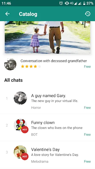 Скачать Love Story Chat — real stories на Android — Премиум выборы открыты — скриншот 4