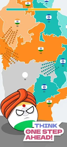 State Battle Conquer Territory — Мод: Много денег — скриншот 1