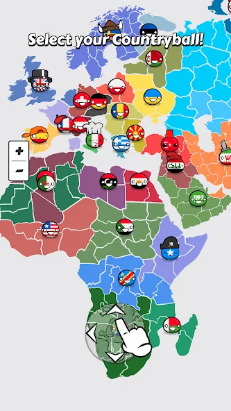 Скачать Country Balls: World War — Модификация Много денег — скриншот 1