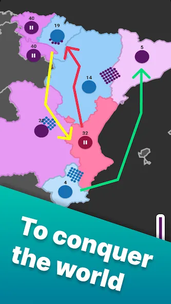 Territory games: tactics war — Мод: Много денег — скриншот 2