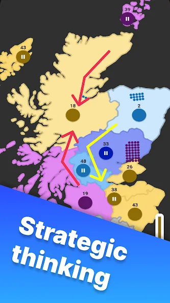 Territory games: tactics war — Мод: Много денег — скриншот 3