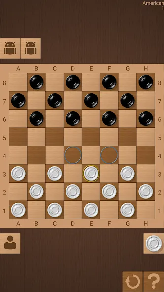 Скачать Checkers 7 (Мод: Всё открыто) на Андроид — скриншот 1