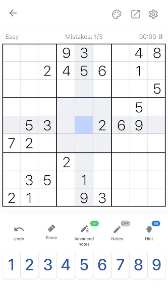 Скачать Sudoku - Classic Sudoku Puzzle MOD APK — Все уровни разблокированы — скриншот 4