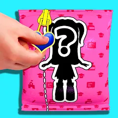Doll Unbox! Fun Unboxing Games — Взломанная версия (Все куклы открыты и без рекламы)