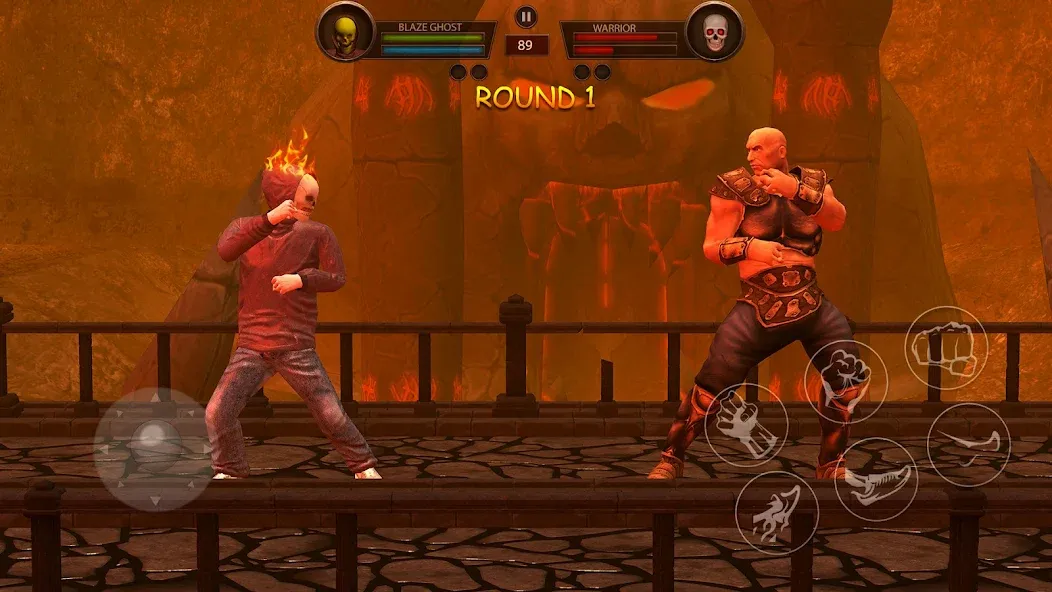 Ghost Fight 2 - Fighting Games (Мод Много денег) — скриншот 2