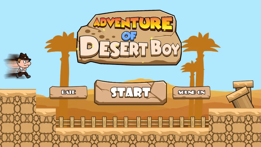 Скачать Ted Adventure of Desert Boy MOD APK — Много денег — скриншот 2