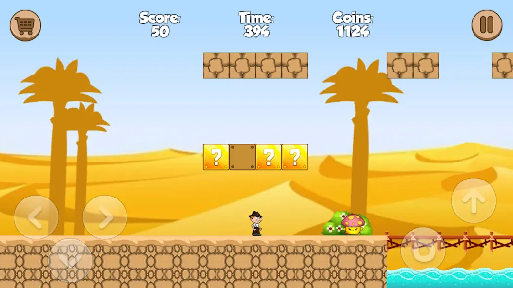 Скачать Ted Adventure of Desert Boy MOD APK — Много денег — скриншот 3