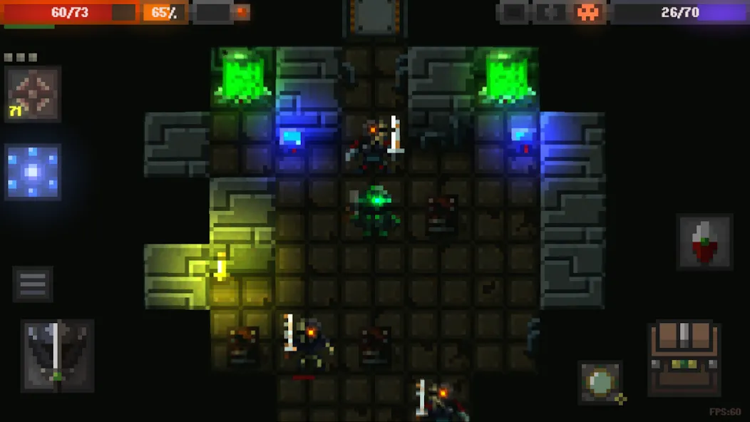 Caves (Roguelike) Mod APK Взлом на много денег и бессмертие — Скачать на Андроид — скриншот 3 Caves (Roguelike) Mod APK Взлом на много денег и бессмертие — Скачать на Андроид — скриншот 3