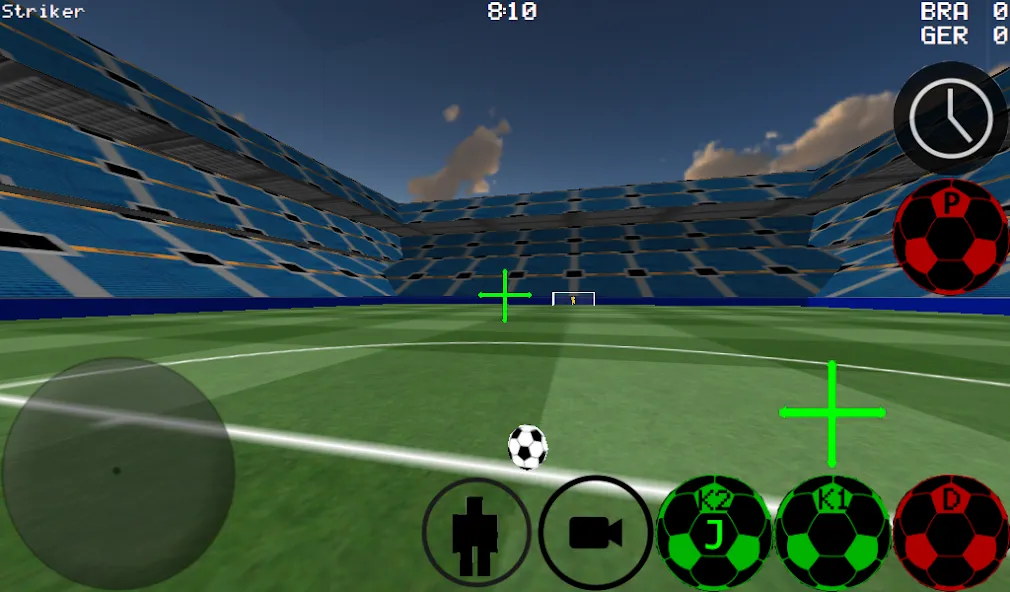 3D Soccer MOD — Много денег на Андроид — скриншот 1