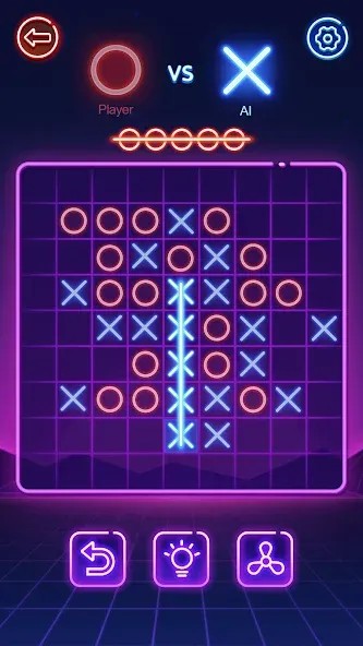 Tic Tac Toe 2 Player: XOXO MOD APK — Все разблокировано — скриншот 4