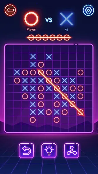 Tic Tac Toe 2 Player: XOXO MOD APK — Все разблокировано — скриншот 5