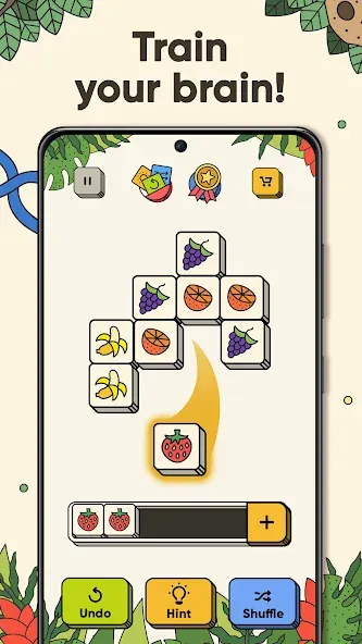 Скачать 3 Tiles - Tile Matching Games с модом — Много денег и без рекламы — скриншот 2
