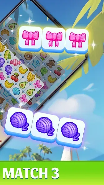 Скачать Tile Match Master - Classic MOD APK — Много денег и без рекламы — скриншот 3