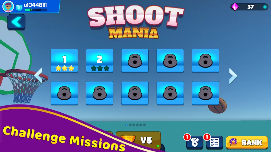 Скачать Shoot Challenge Basketball — Модификация Все мячи разблокированы — скриншот 4