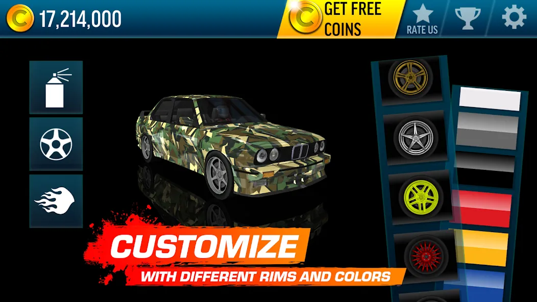 Скачать Drift Max - Car Racing с модом — Много денег и бесконечный нитро — скриншот 4