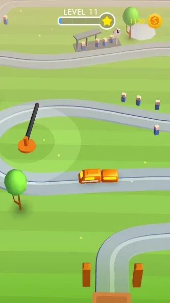 Скачать Train Adventure - Line Game — Модификация Много денег — скриншот 2