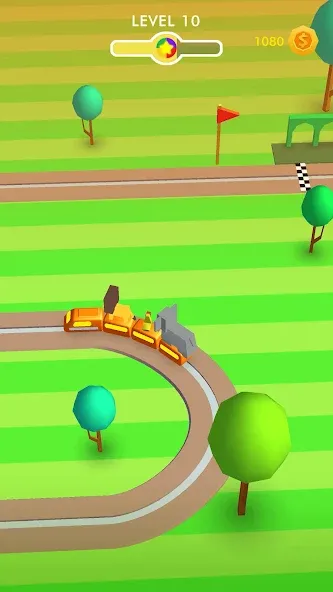 Скачать Train Adventure - Line Game — Модификация Много денег — скриншот 4