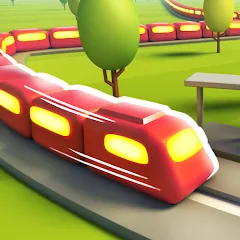 Скачать Train Adventure - Line Game — Модификация Много денег