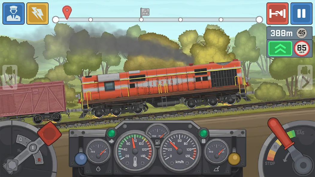 Скачать Train Simulator: Railroad Game (Мод: Все поезда открыты) на Андроид — скриншот 2