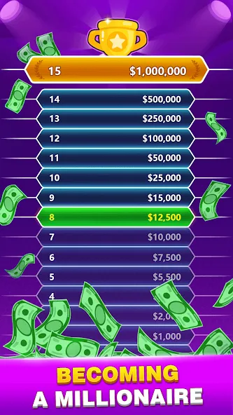 Скачать Trivia Master - Word Quiz Game на телефон — Много денег и без рекламы — скриншот 2