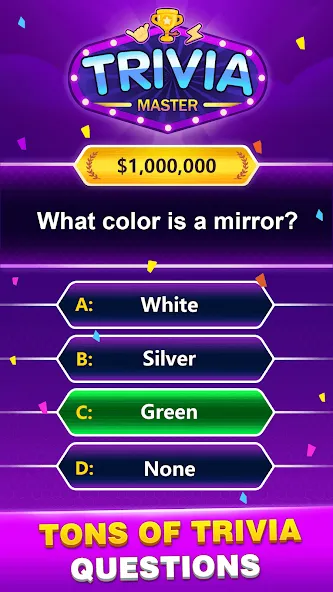 Скачать Trivia Master - Word Quiz Game на телефон — Много денег и без рекламы — скриншот 4