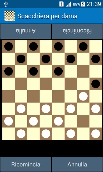 Скачать взломанную Italian Checkers - Dama — Все доски открыты — скриншот 1
