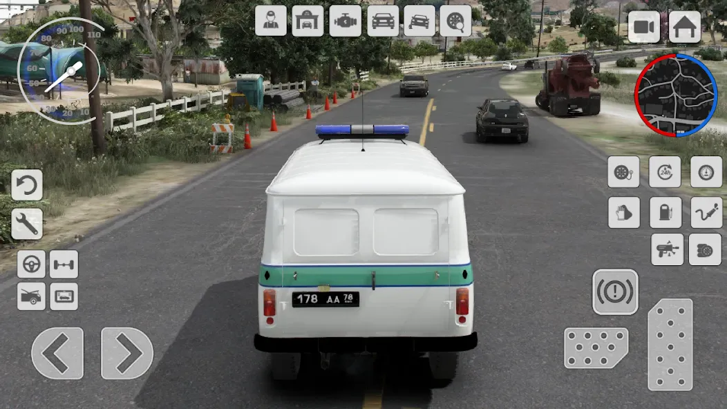 UAZ Loaf: Special vehicle 4x4 Mod APK Много денег — Скачать на Андроид — скриншот 2