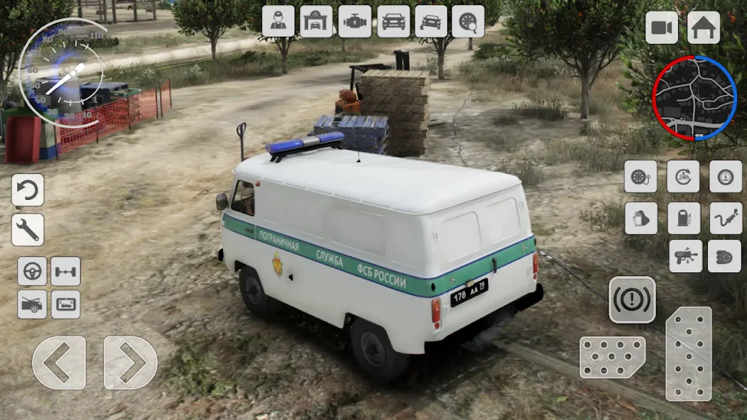 UAZ Loaf: Special vehicle 4x4 Mod APK Много денег — Скачать на Андроид — скриншот 4