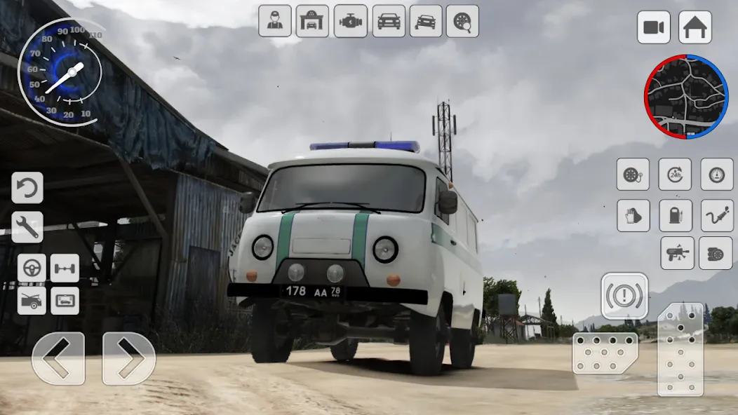 UAZ Loaf: Special vehicle 4x4 Mod APK Много денег — Скачать на Андроид — скриншот 5