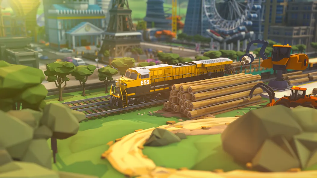 Скачать Transport Tycoon Empire: City — Последняя версия (Много денег) — скриншот 3