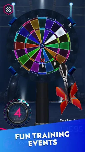 Darts of Fury MOD — Много денег на Андроид — скриншот 5